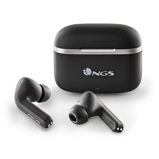 NGS ARTICA CROWN Cuffie Wireless In-ear Musica e Chiamate Bluetooth Nero