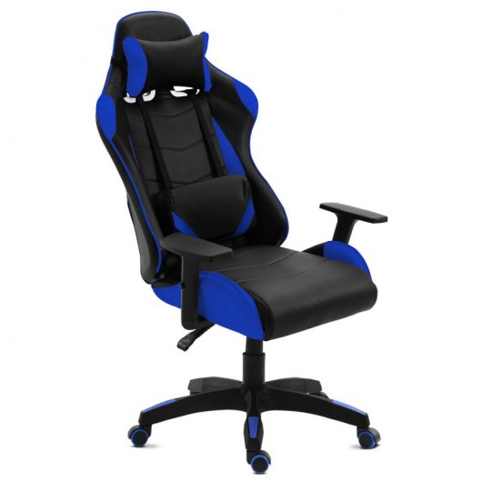 Mc Haus Silla Gaming Ergonómica Azul