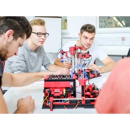 Fischertechnik Training Simulation Multiestación de Procesamiento con Horno de Cocción 24v