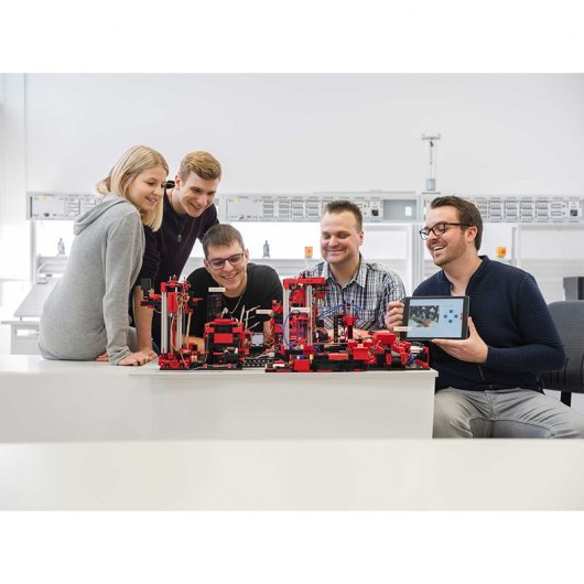 Fischertechnik Training Simulation Simulación de Fábrica 4.0 24v con PLC Connection Board