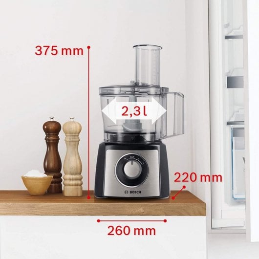Bosch MultiTalent 3 Plus Robot de Cocina 2.3L 800W