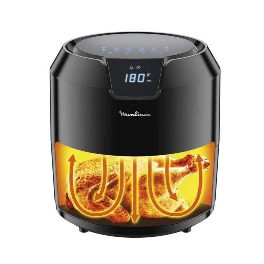 Airfryer Moulinex EZ4018 4,2L 1500W Écran Tactile 8 Programmes
