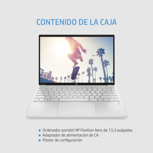 HP Pavilion Aero 13-BE0005NS AMD Ryzen 7 5800U/16GB/512GB SSD/13.3"