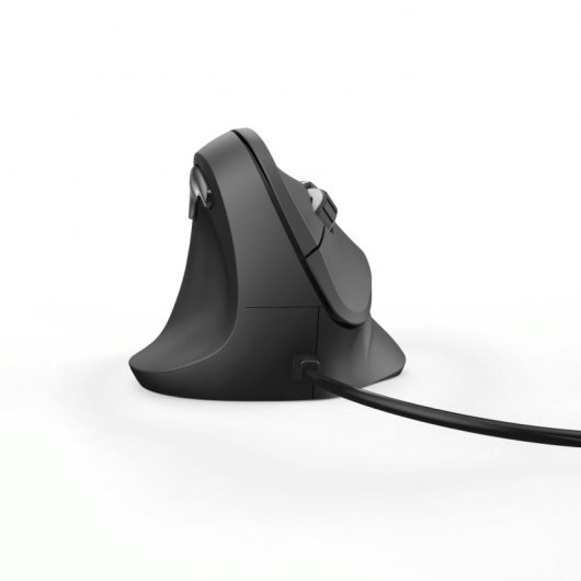 Hama Ratón Ergonómico para Zurdos con Cable 1800DPI