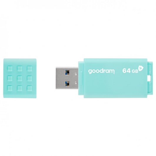Goodram Ume3 Care 64GB USB 3.0 Turquesa