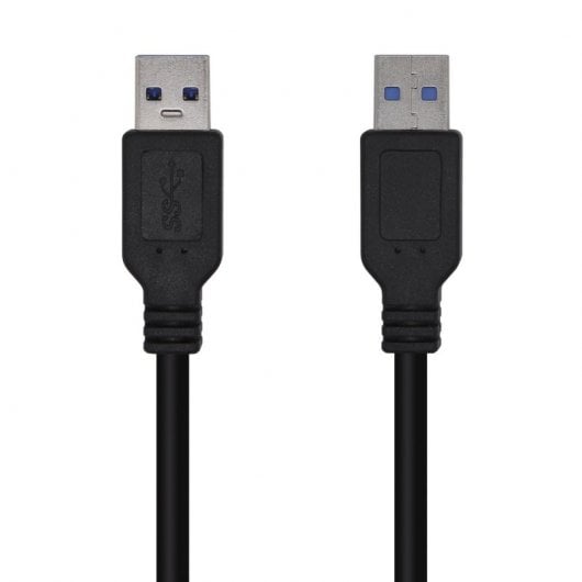 Aisens Cable USB 3.0 Macho/Macho 2m Negro