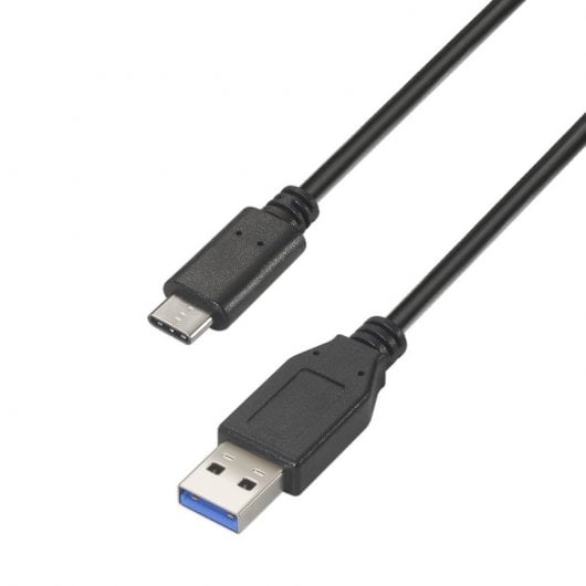 Cavo Aisens USB 3.1 a USB-C maschio/maschio 1,5 m Nero