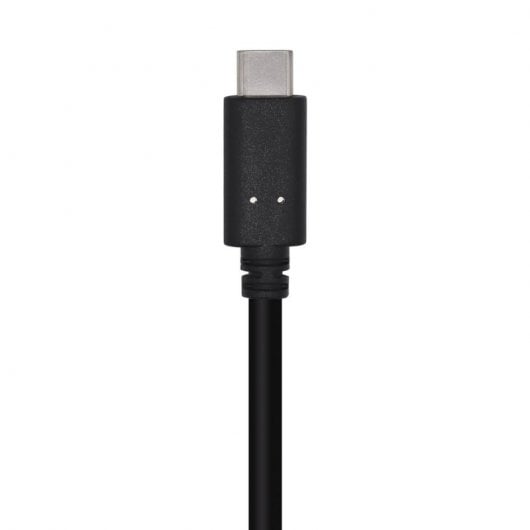 Aisens Cable USB 3.1 a USB-C Macho/Macho 1.5m Negro