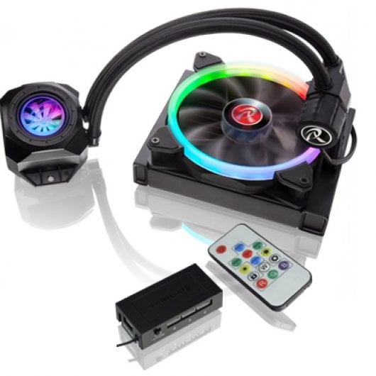 Kit di raffreddamento a liquido Raijintek Orcus RGB Rainbow 140mm