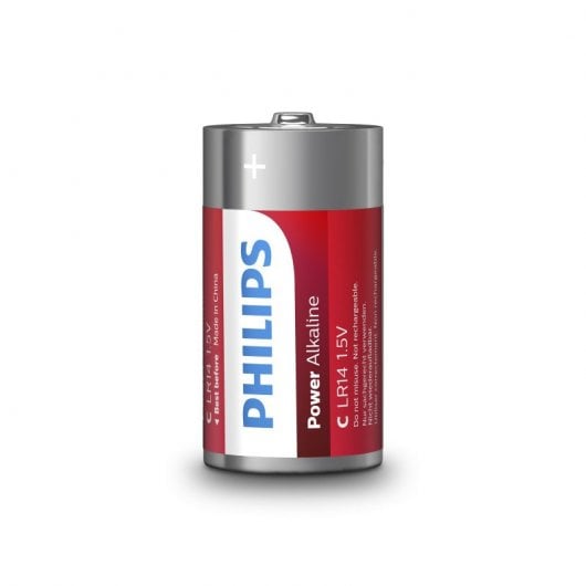 Philips Pack 2 Pilas Alcalinas C LR14