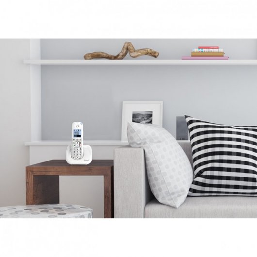 Alcatel XL 785 Duo Teléfono Inalámbrico Blanco
