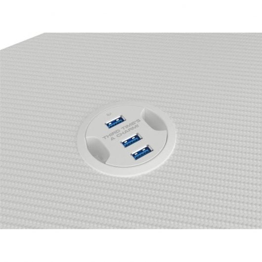 Table de jeu Genesis Holm 320 RGB blanche
