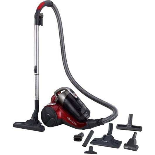 Hoover RC81 RC25 Aspirador sin Bolsa 800W Rojo Metálico