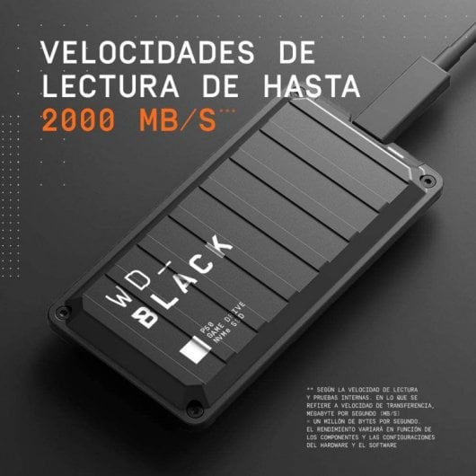 Western Digital P50 4 To Noir