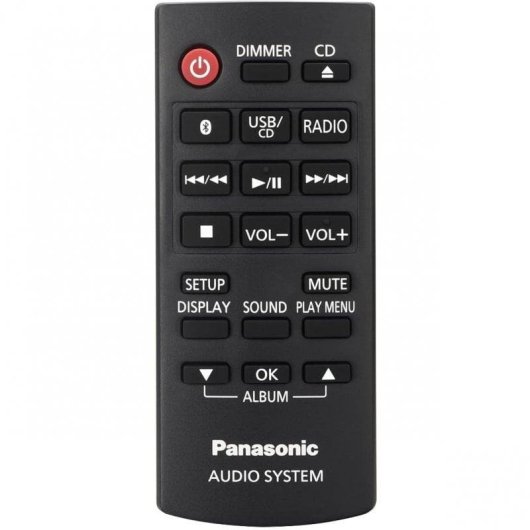 Microchaîne Panasonic SC-PM254EG-S 20W RMS Bluetooth CD DAB+ Argent