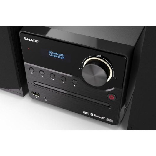 Microset Sharp XL-B517D 45W RMS Bluetooth CD DAB+ Zwart