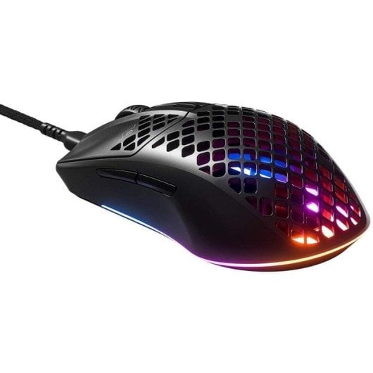 Ratón Steelseries Aerox 3 USB-C 8500 DPI Nero Ultra Leggero RGB
