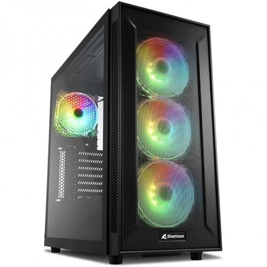 Sharkoon TG6M RGB Tempered Glass USB 3.0 schwarz