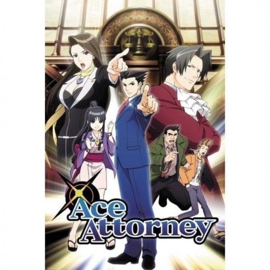 GB Eye Maxi Póster Ace Attorney Key Art 91.5x61cm