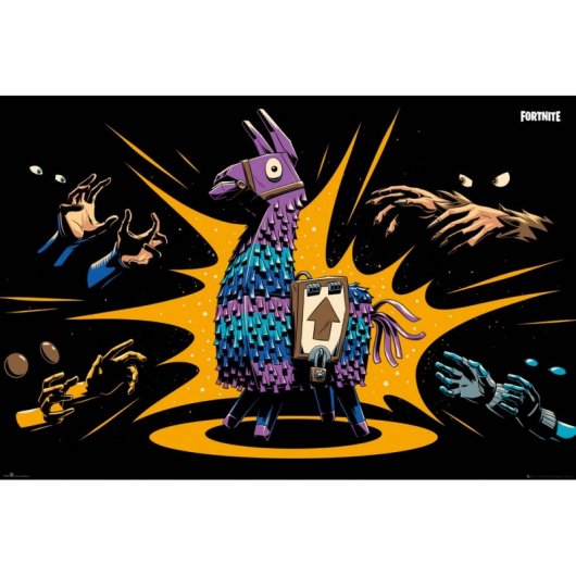 GB Eye Maxi Póster Fortnite Loot Llama 91.5x61cm