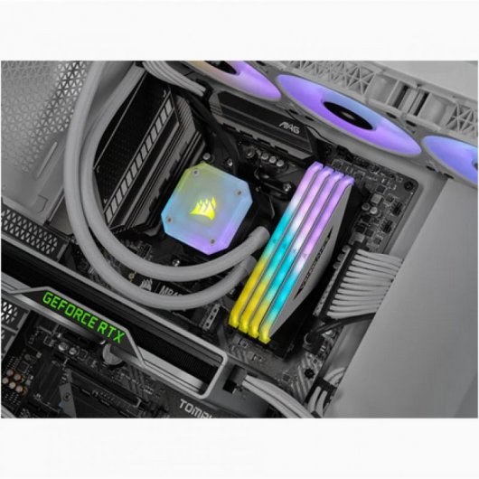 Corsair Vengeance RGB RT Branco DDR4 3200MHz 32GB 2x16GB CL16