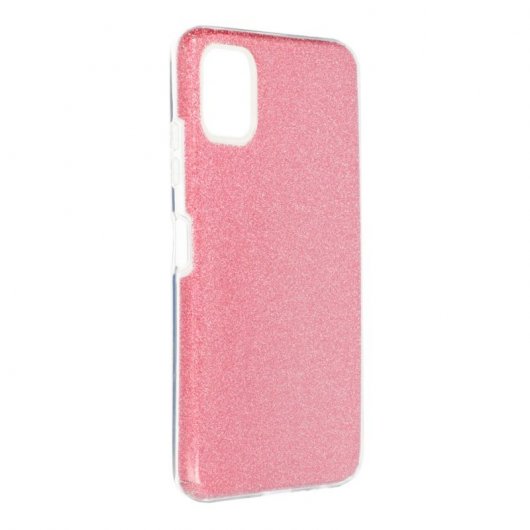 Cool Glitter Capa Rosa para Samsung A025F Galaxy A02s