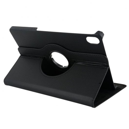 Étui rotatif en similicuir noir cool pour Lenovo Tab P11 11"