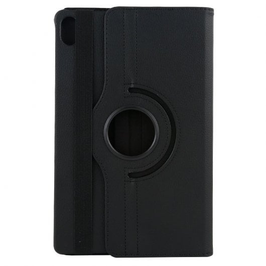 Étui rotatif en similicuir noir cool pour Lenovo Tab P11 11"