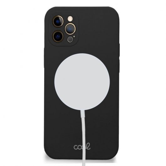 Cool Funda Cover Magnética Negra para iPhone 12 Pro Max