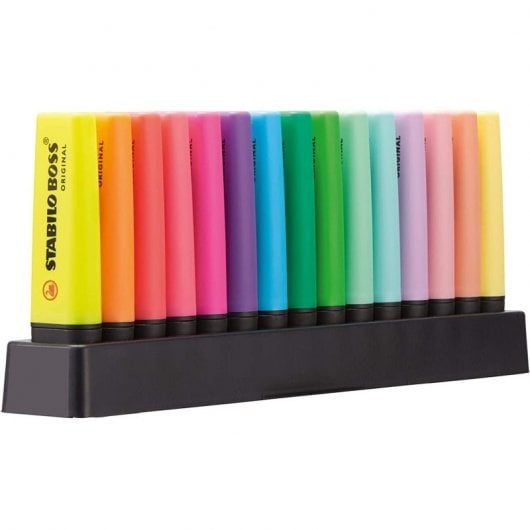 Stabilo Boss Original 15 Marcadores Fluorescentes