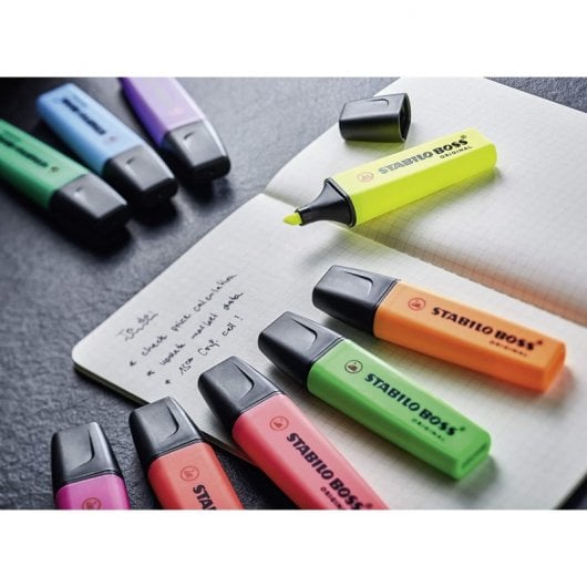 STABILO Boss Original 6 Marcadores Fluorescentes
