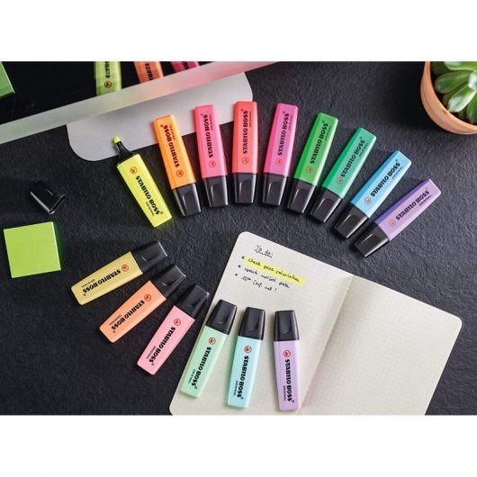 STABILO Boss Original 4 Marcadores Fluorescentes