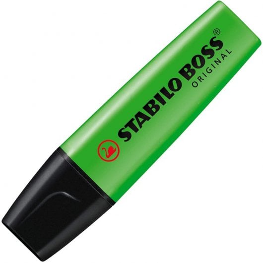 STABILO Boss Original 10 Marcadores Fluorescentes Verdes