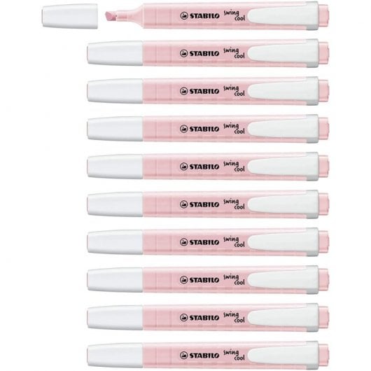 STABILO Swing Cool 10 Fluoreszierende Marker rosa