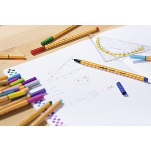 STABILO Point 88 Premium Zebrui Etui de 20 feutres