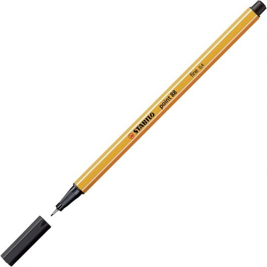STABILO Point 88 Stoff-Rolltasche mit 30 Markern