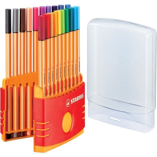 STABILO Point 88 Estuche Premium de 20 Rotuladores