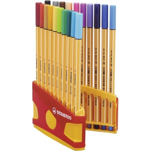 STABILO Point 88 Estuche Premium de 20 Rotuladores