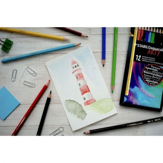 STABILO Aquacolor Arty 24 Lápices Acuarelables
