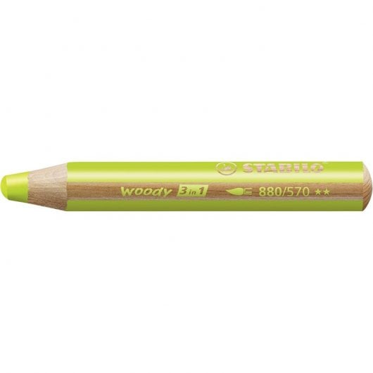 STABILO Woody Arty 18 Lápices Multitalento y Sacapuntas