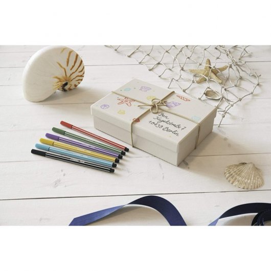 STABILO Pen 68 Metallbox mit 50 Markern