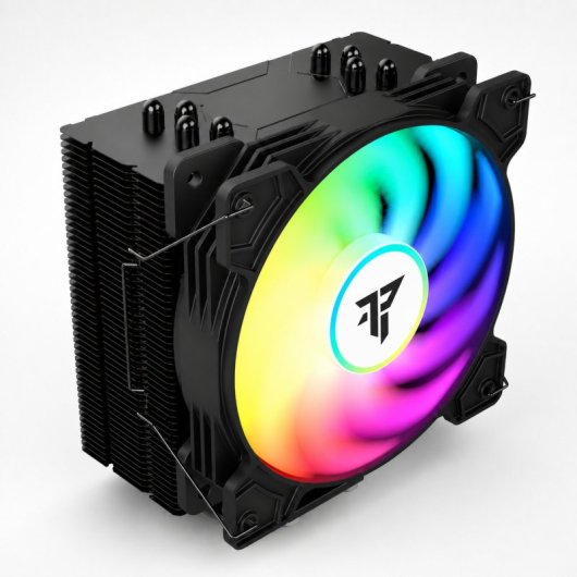 Ventola CPU Tempest Cooler 4 tubi da 120 mm RGB nera