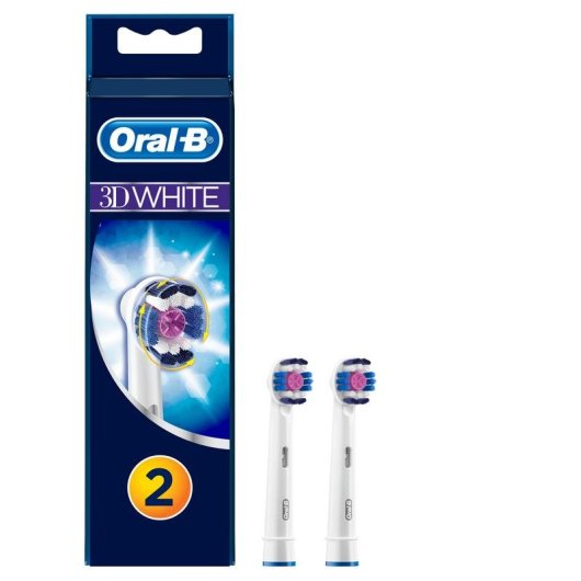 Aufsteckbürste Oral-B 3D White Pro-Bright 2 Einheiten Zahnaufhellung