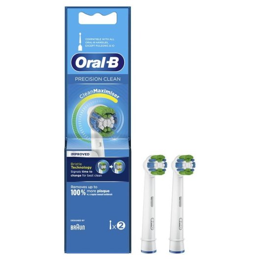Aufsteckbürste Oral-B Precision Clean 2 Einheiten CleanMaximiser