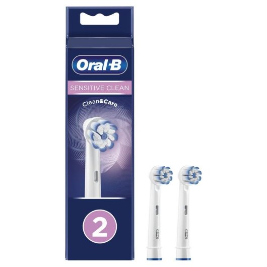 Oral-B Sensitive Clean Cabezales para Cepillo de Dientes Eléctrico 2 Unidades