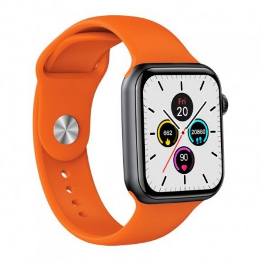 DCU Tecnologic Colorful Smartwatch + 2 Correas Naranja/Negra