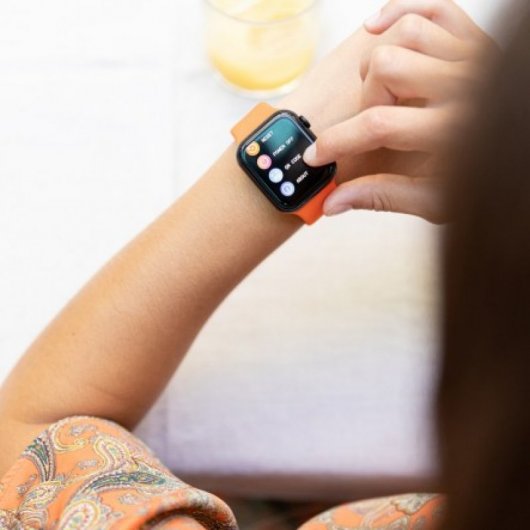 DCU Tecnologic Colorful Smartwatch + 2 Correas Naranja/Negra