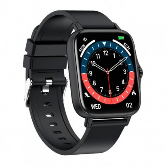 DCU Tecnologic Calls&Sports Smartwatch + 2 Correas Silicona Negra/Azul
