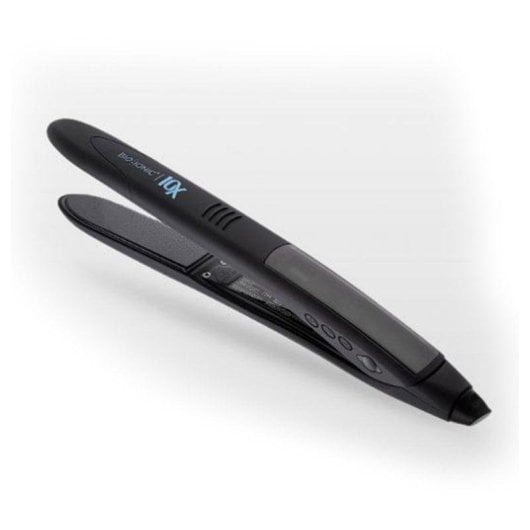 Piastra per Capelli Ceramica Professionale Bio Ionic 10X Pro Styling Iron 230ºC 5 Impostazioni Ionica Spegnimento Automatico Nero