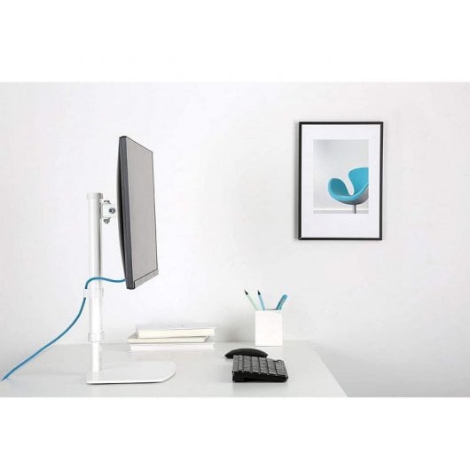 Neomounts FPMA-D890WHITE Flachbildschirm-Tischhalterung 76,2 cm (30") Weiß Tisch/Bank